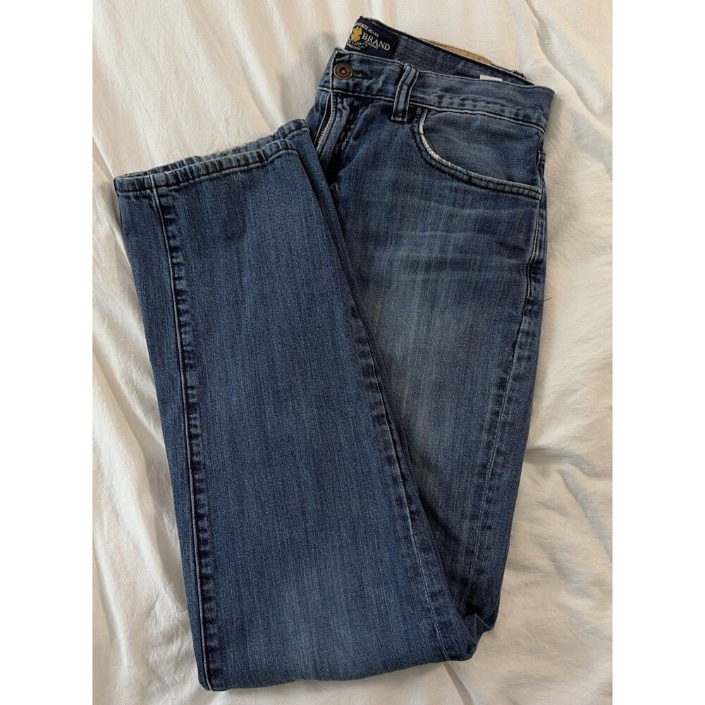 Lucky Brand Jeans. 31/34 221 Original Straight blue denim The Art of Blue Jean